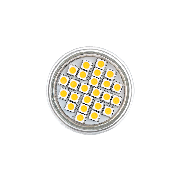 Led Ziarovka Gu10 5w 24smd 3000k Tepla Biela Led Lumino S R O